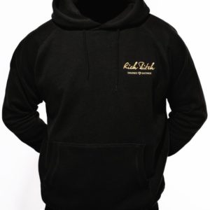 BLACK GOLD HOODIE WOMEN - BLACK GOLD HOODIE WOMEN M