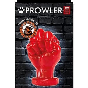 Prowler RED By Oxballs Fist Large Butt Plug Red