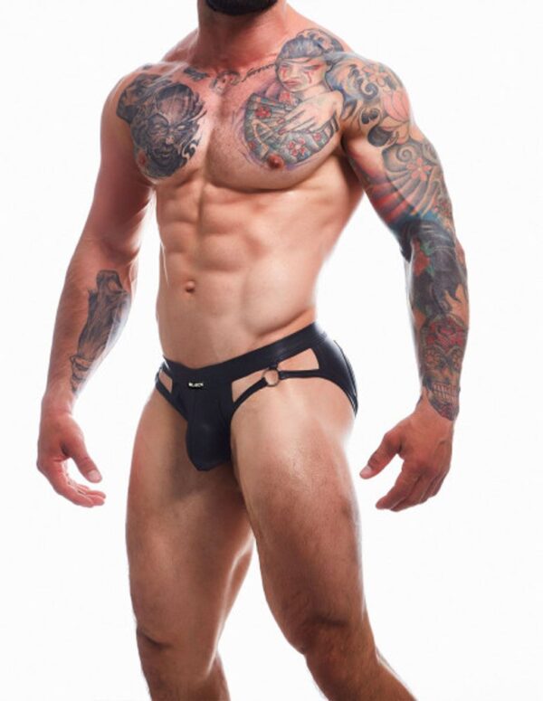 BL4CK by C4M Dungeon Black Jockstrap - S