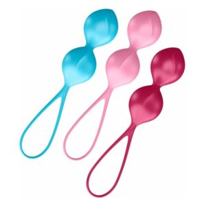 Satisfyer V Balls Double set 3 ks barevné