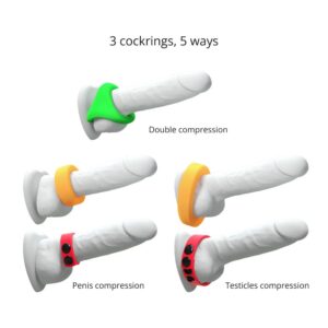 Love to Love Neon Ring Kit Set of 3 Cockrings