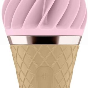 Satisfyer Sweet Treat růžovo hnědý