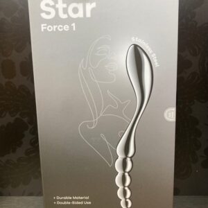 Star Force 1 - dildo z nerezové oceli