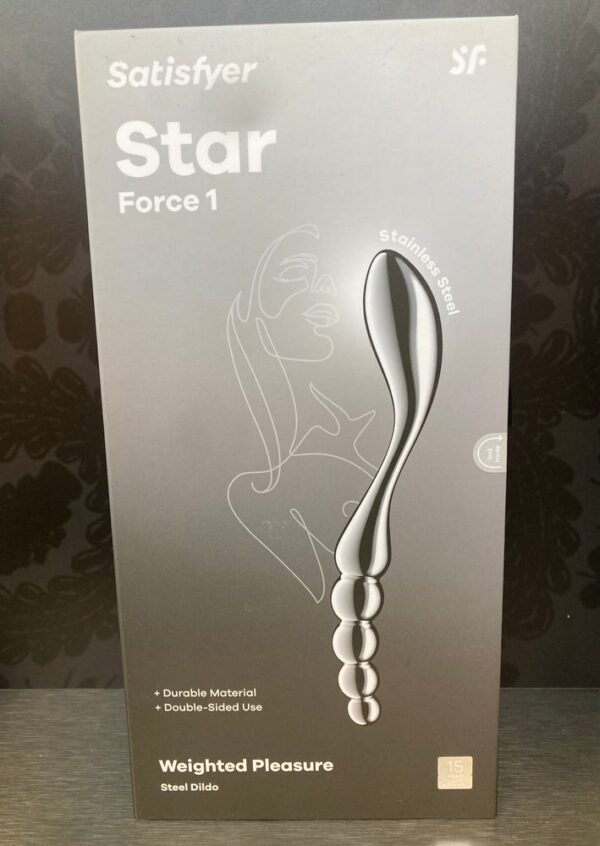 Star Force 1 - dildo z nerezové oceli