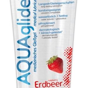AquaGlide Jahoda 100ML - EXPIRACE 03/25 - SLEVA 85%