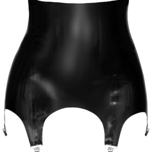 LateX Latex Suspender Belt - XL