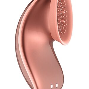 Shots Innovation Twitch Hands-Free Suction & Vibration Toy RoseGold