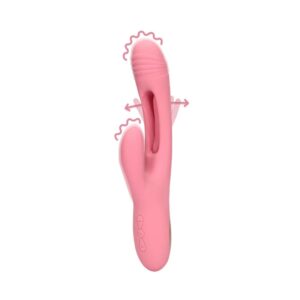 LOVELINE Flapping G Spot Rabbit Vibrator Pink Arabesque