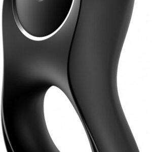 Satisfyer Legendary Duo Kroužek na penis vibrační černý