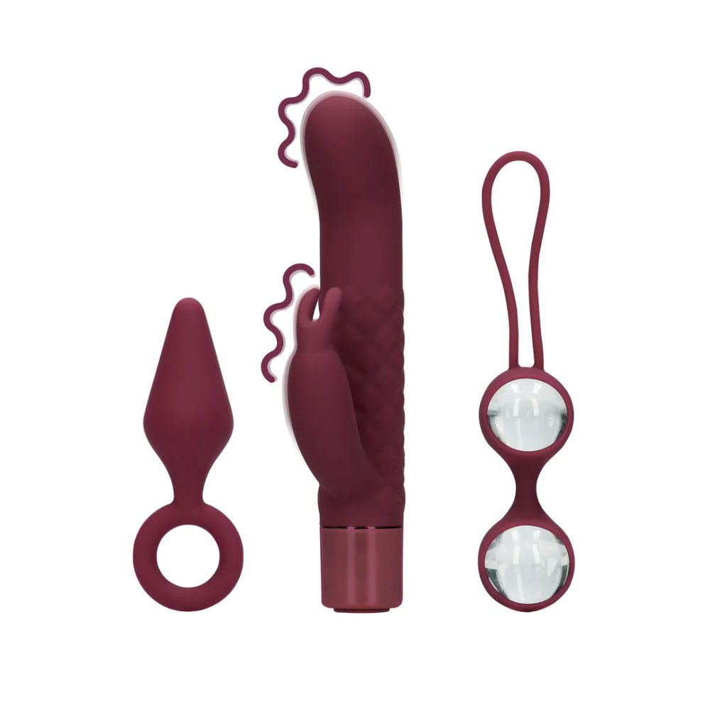 Loveline (S)explore Toy Kit for Her - Dark Cherry