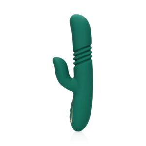 Loveline Thrusting and Warming Rabbit Vibrator - Ancient Sea