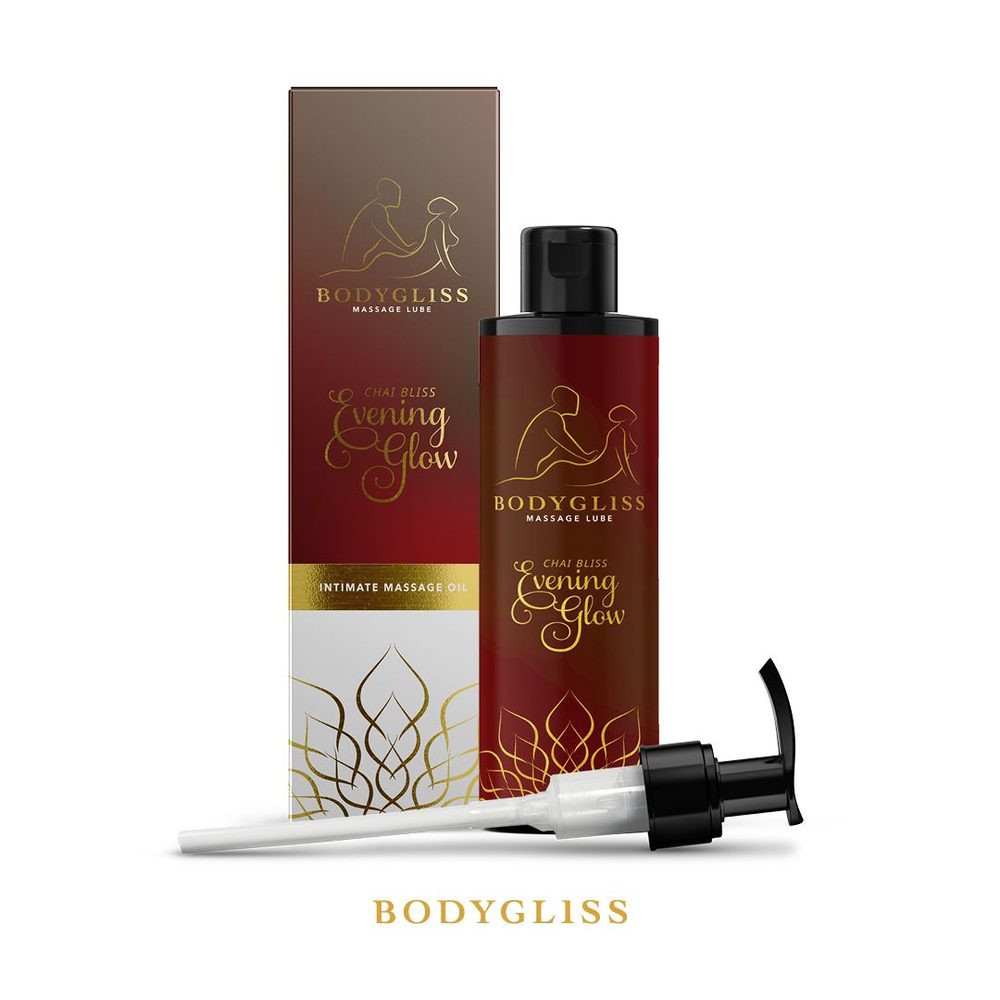 BodyGliss Intimate Massage Oil Chai Bliss Evening Glow 150 ml