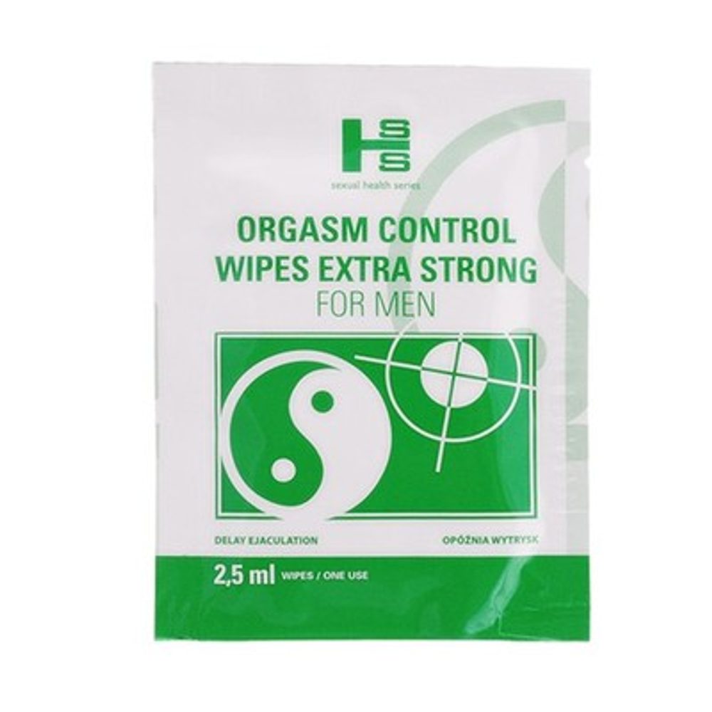 Orgasm Control Wipes