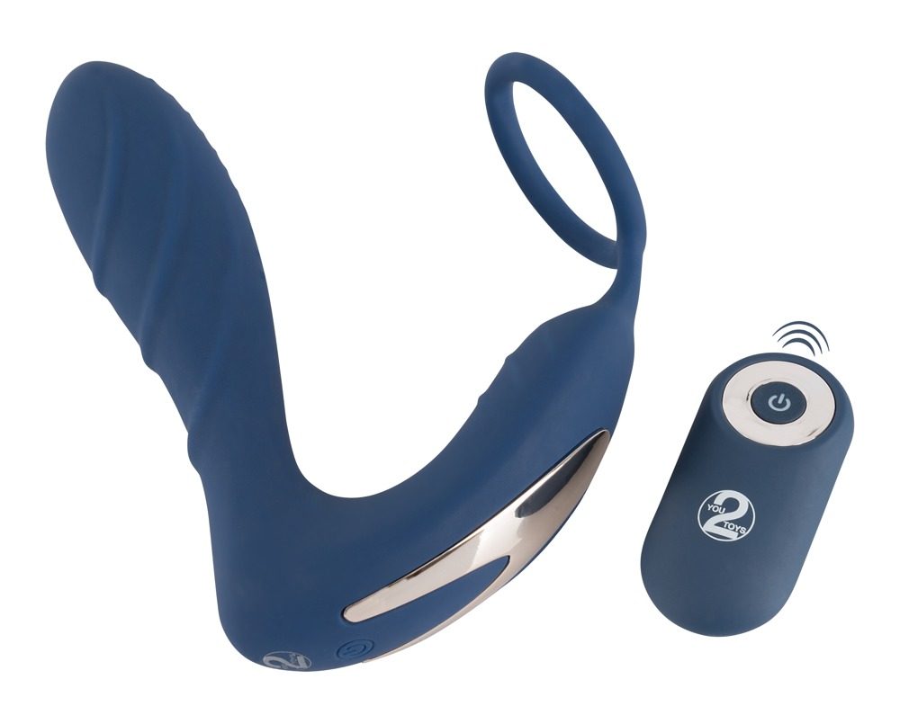 You2Toys Vibrating Prostate Plug with Cock Ring