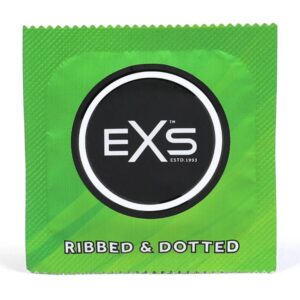 EXS Ribbed and Dotted Condoms 3 ks