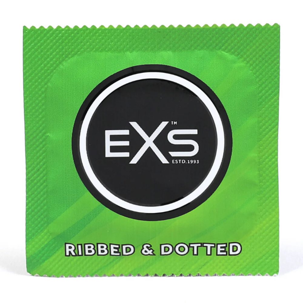 EXS Ribbed and Dotted Condoms 3 ks